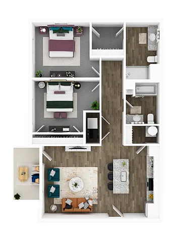 Floor plan The Redwood