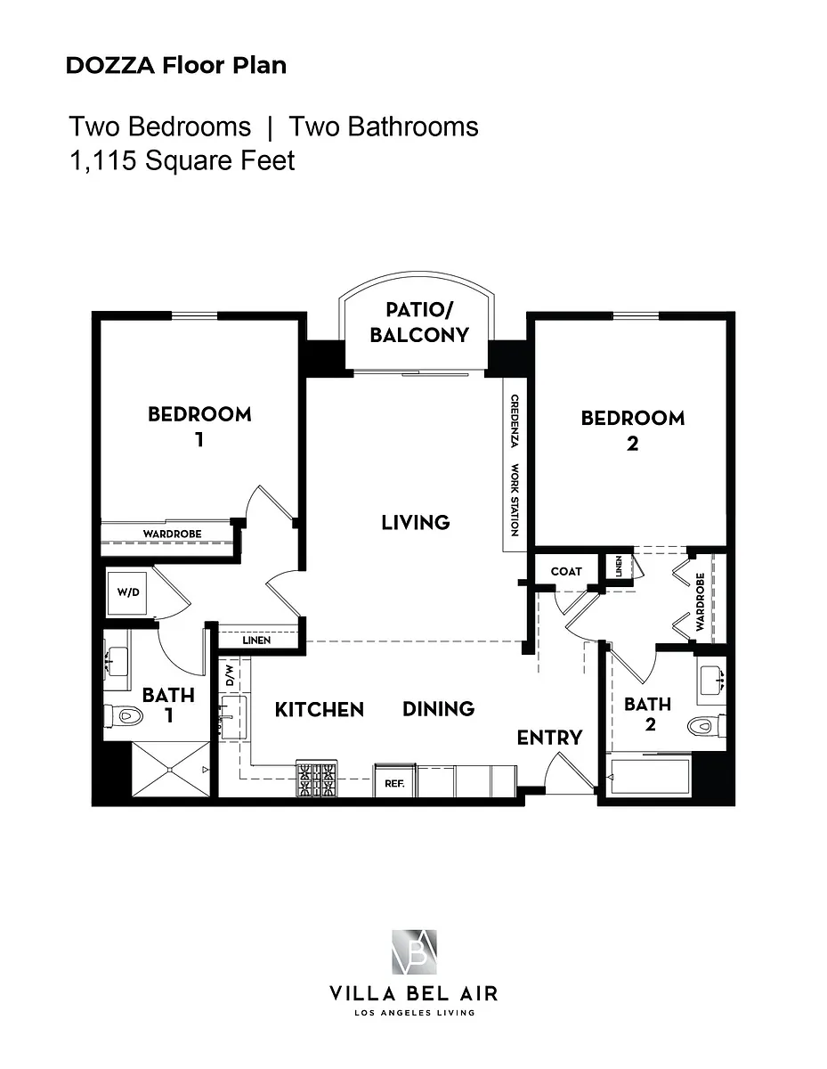 Floor plan Dozza