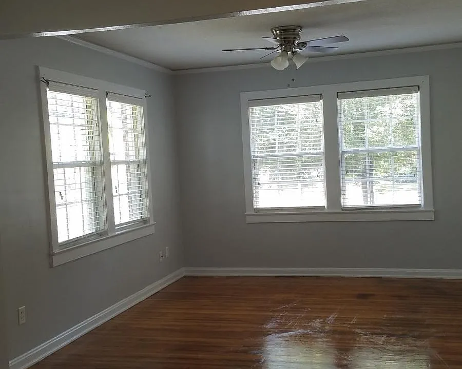 Living and Dining area, open layout.