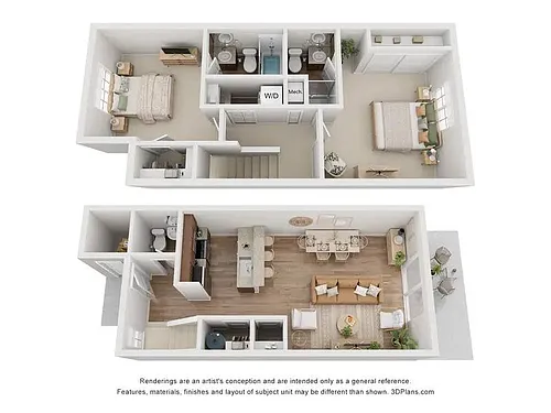 Floor plan Cottage (Renovated)