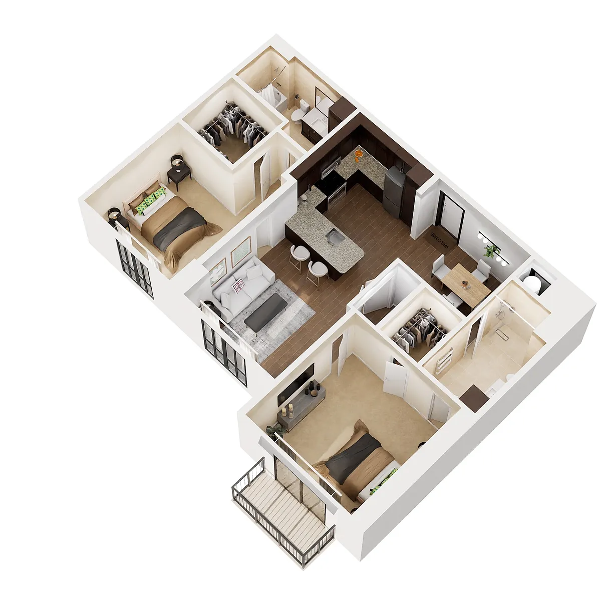 Floor plan B5