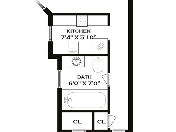 2nd image of 108 W 114th St APT 3C