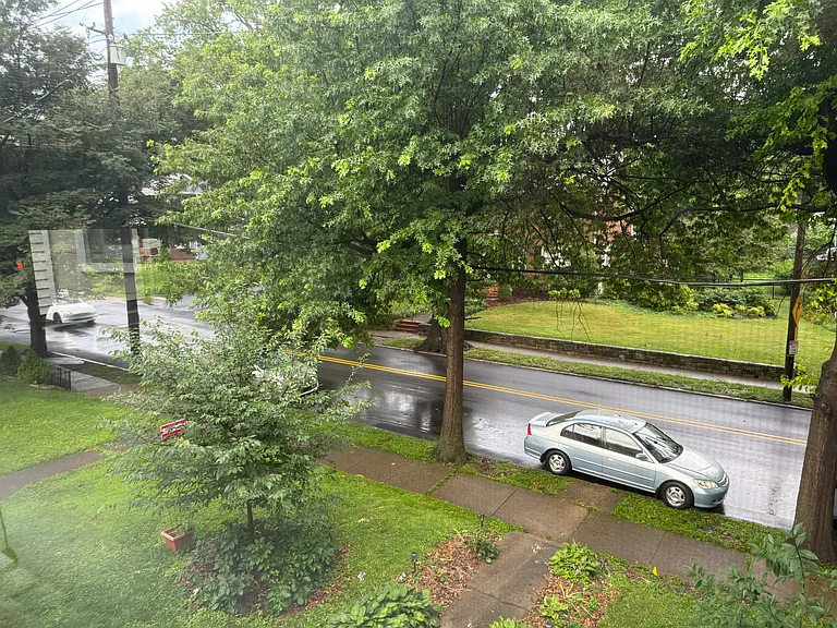 View from front porch