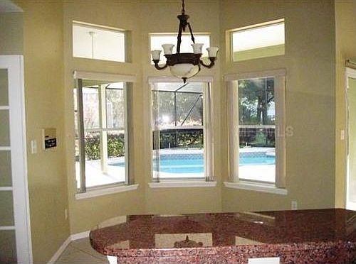 Eating space in kitchen