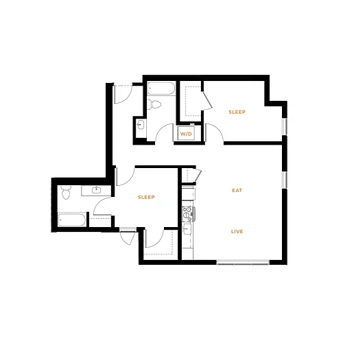 Floor plan B9