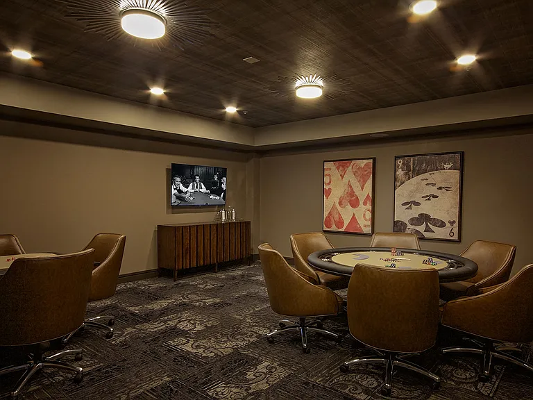 Card room
