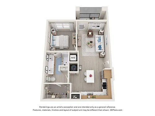 Floor plan A1 Shower