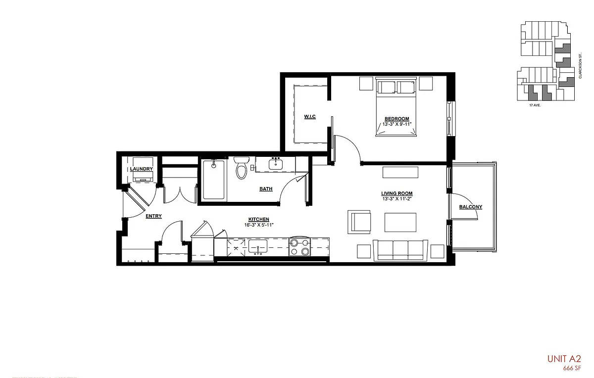 Floor plan A2