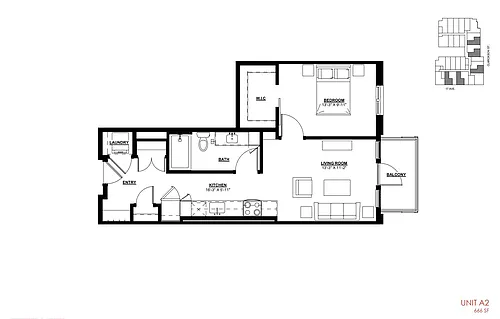 Floor plan A2