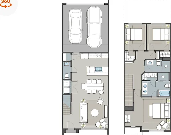 3 bed, 2.5 bath, 1516 sqft, $2,249 — Photo 3