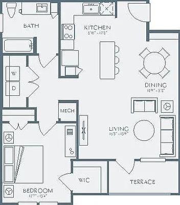 A2HC floor plan Aven Ridge