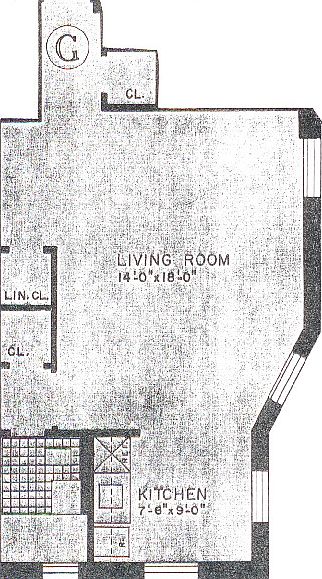 2nd image of 157 E 18th St APT 3G