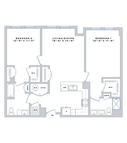 Floor plan B2