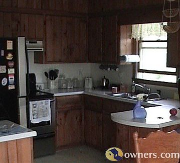 Partial view of kitchen