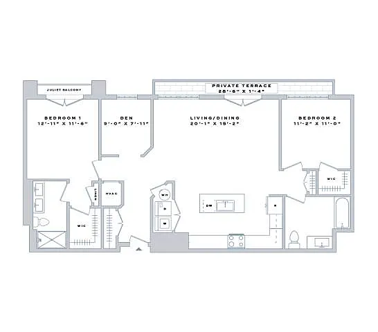 Floor plan B20