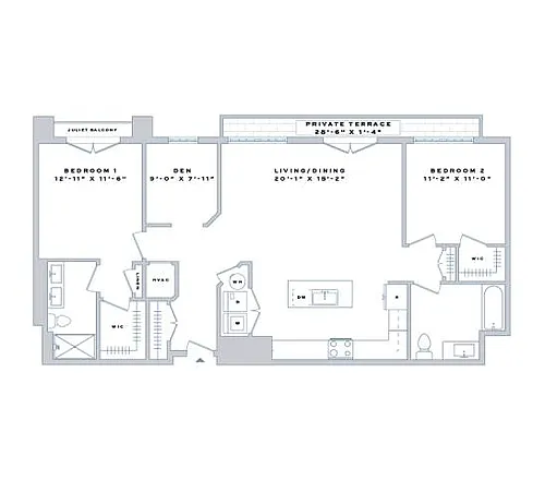 Floor plan B20
