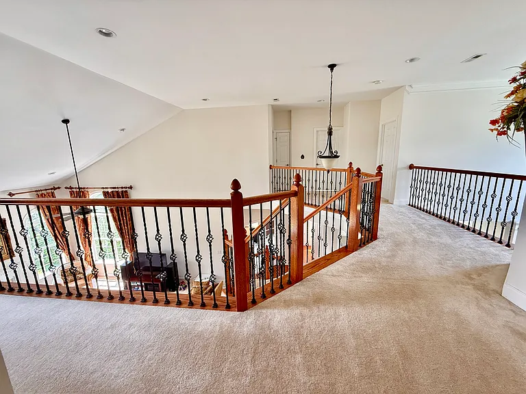 upstairs hallway