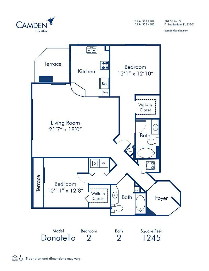 Floor plan Donatello