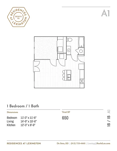 Floor plan A1