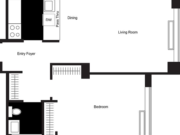 2nd image of 500 W 56th St APT 619