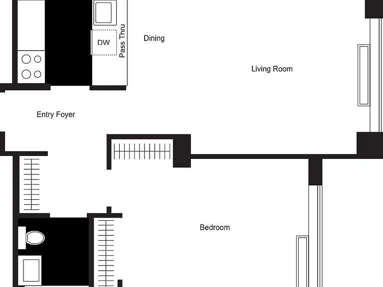 500 W 56th St #921 — Photo 2