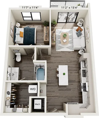 Floor plan A31