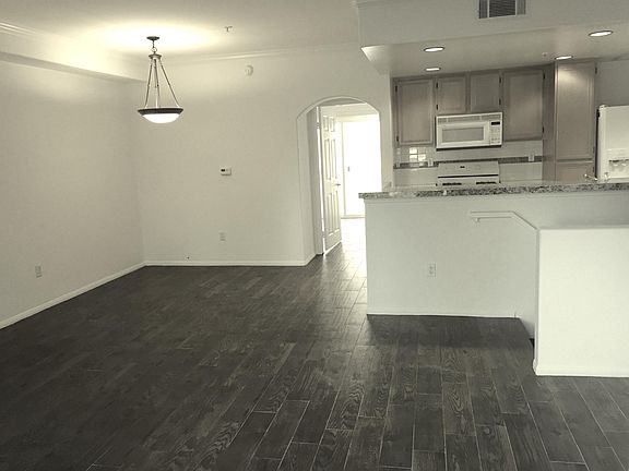 Living & Dining Room to Kitchen - New ceramic tile wood floo