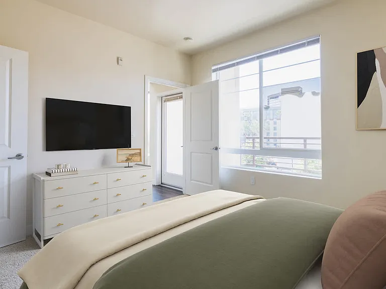 Carpeted Bedroom