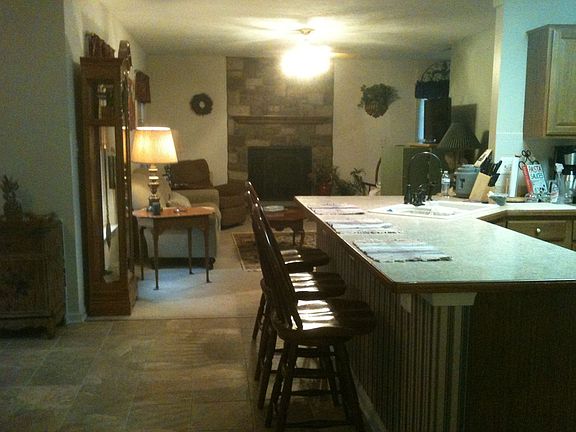 Open Kitchen to Living Room