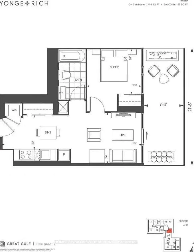 1 bed, $2,300 — Photo 2