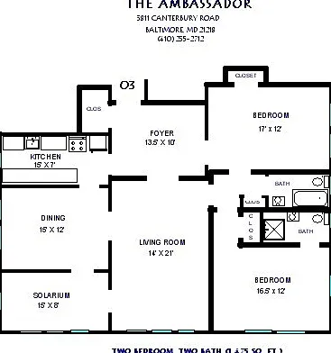 Ambassador Apartments — Photo 21