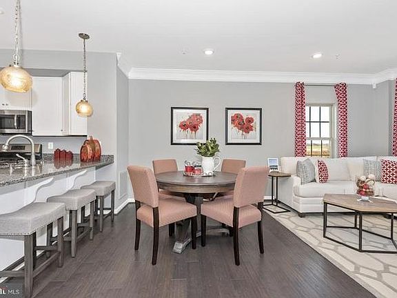 Living room, Dining room, and Kitchen