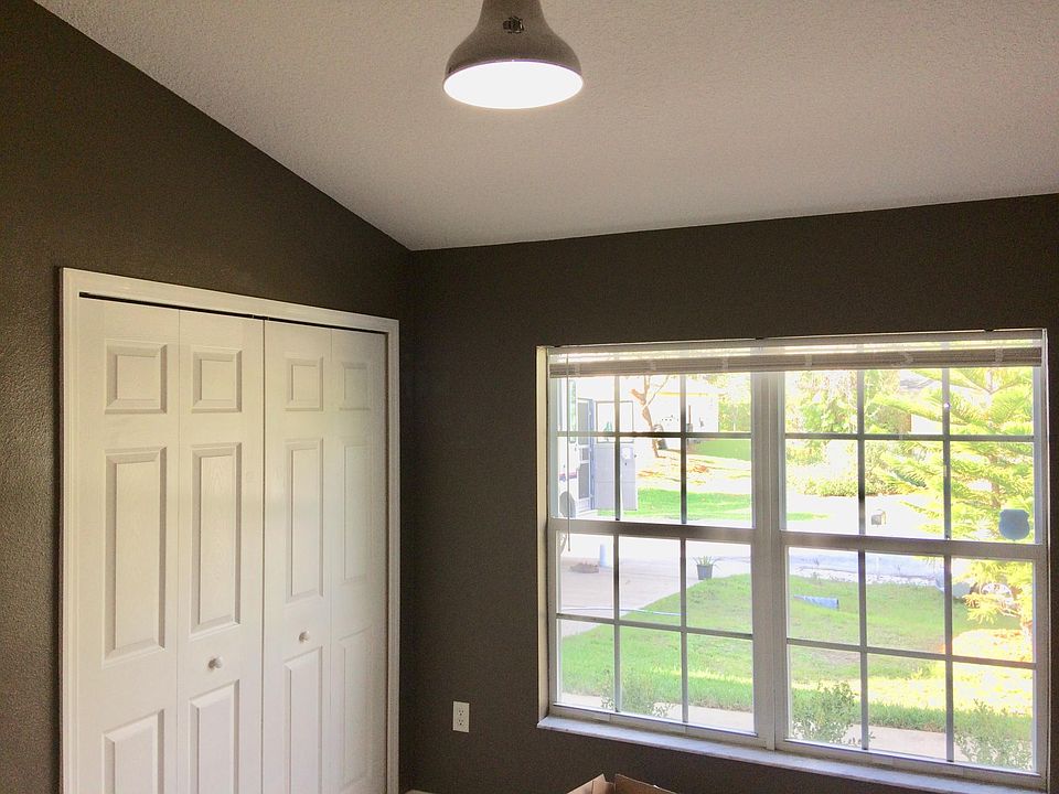 Storm shutters on all windows provide peace of mind