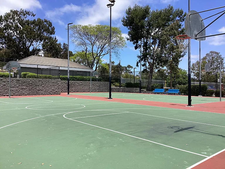 Recreation Center - basketball courts