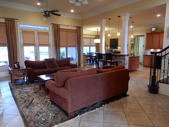 Living room from front door