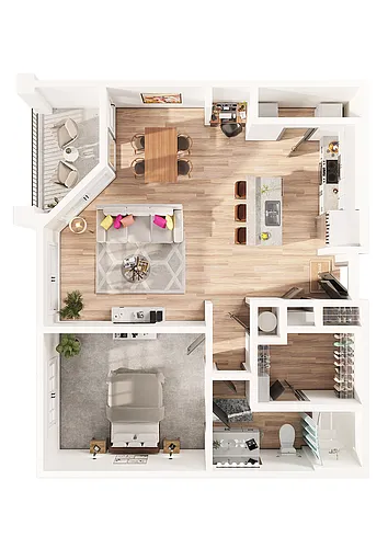 Floor plan A1F