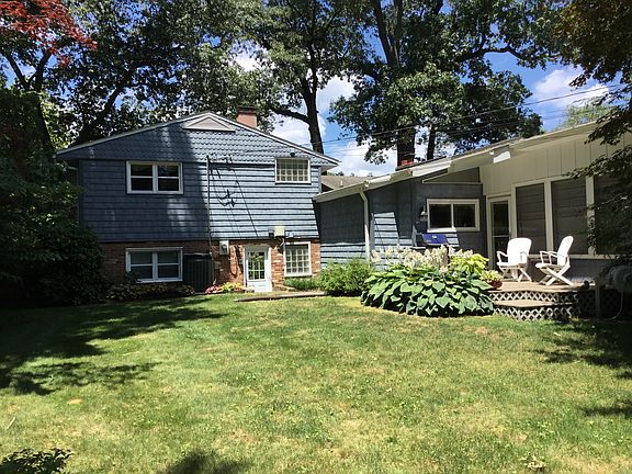 Left side of backyard