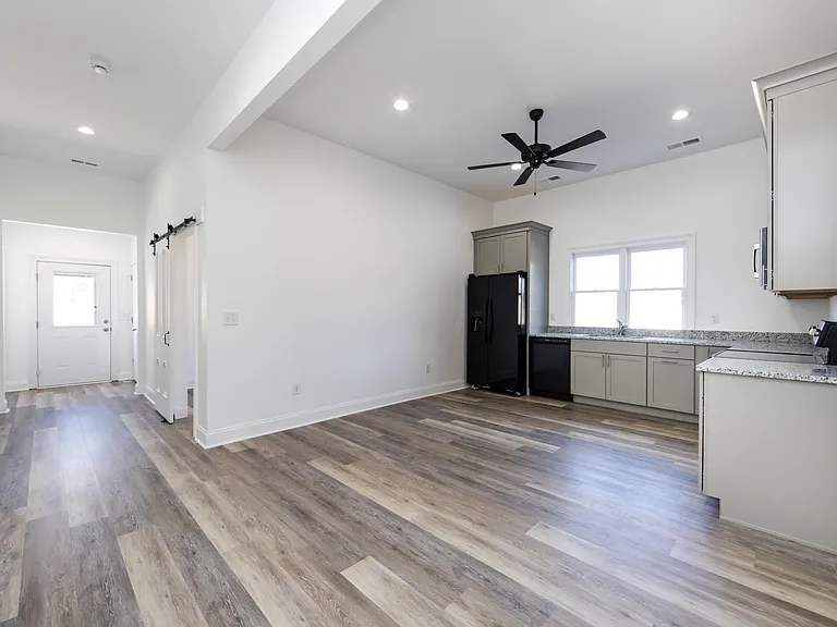 Kitchen dining area.
