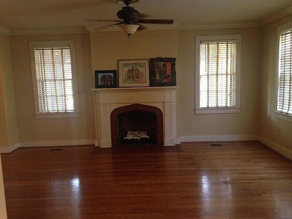 Living Room with gas fireplace