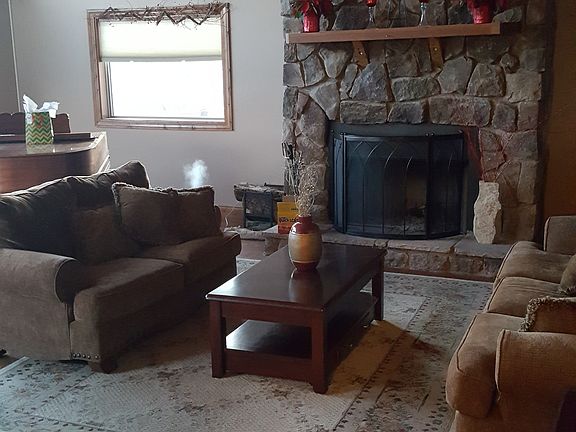 Great room fireplace