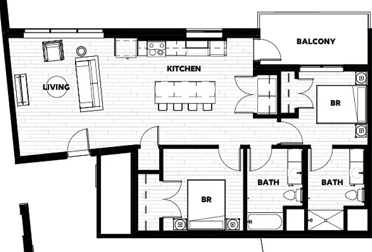 2G: Beds - 2: Baths - 2: SqFt - 1131