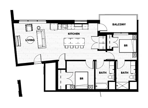 Floor plan Driftwood