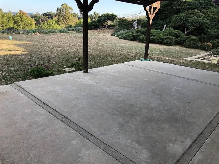 Patio looking South East