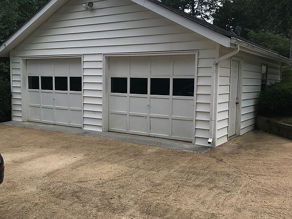 Detached two car garage 