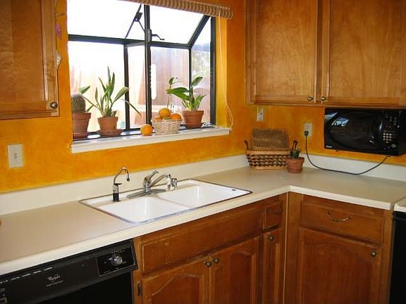 Bright Window-Box Over Sink