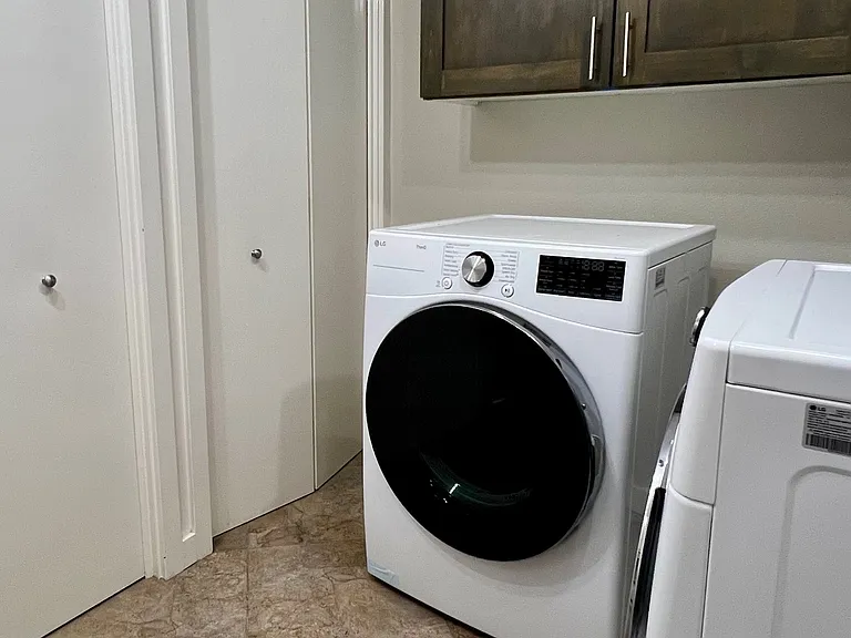 laundry room off of kitchen