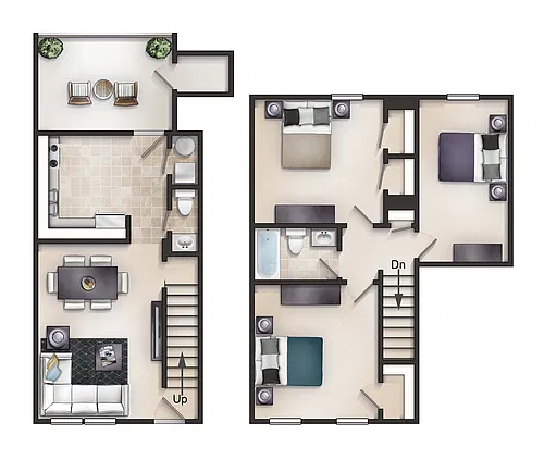Floor plan The Belmont