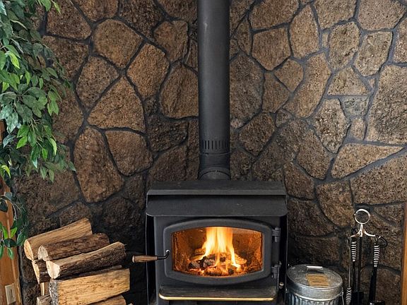 wood stove