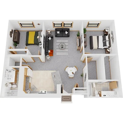 Floor plan 104