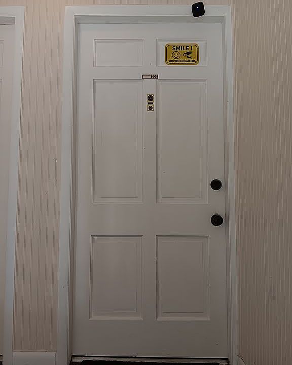 Main front door
